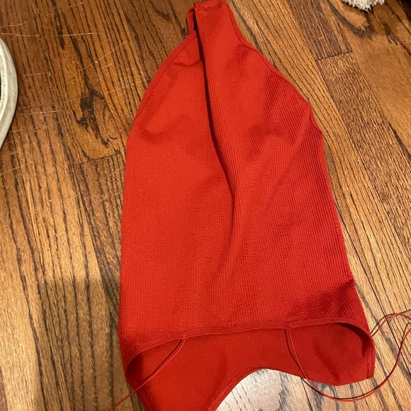 Out from Under Medium Rust Bodysuit - Picture 3 of 4